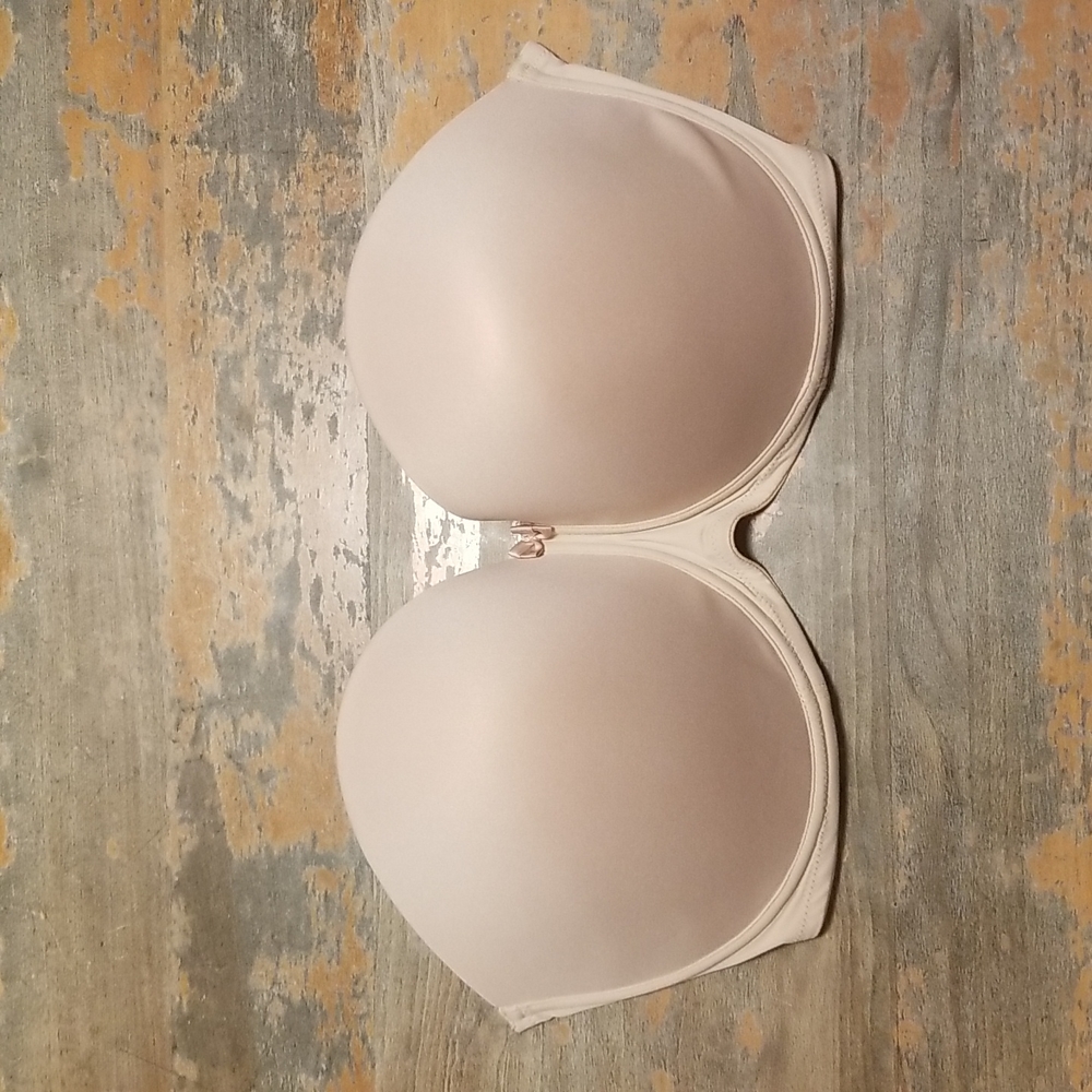 36 H Nude Strapless Bra